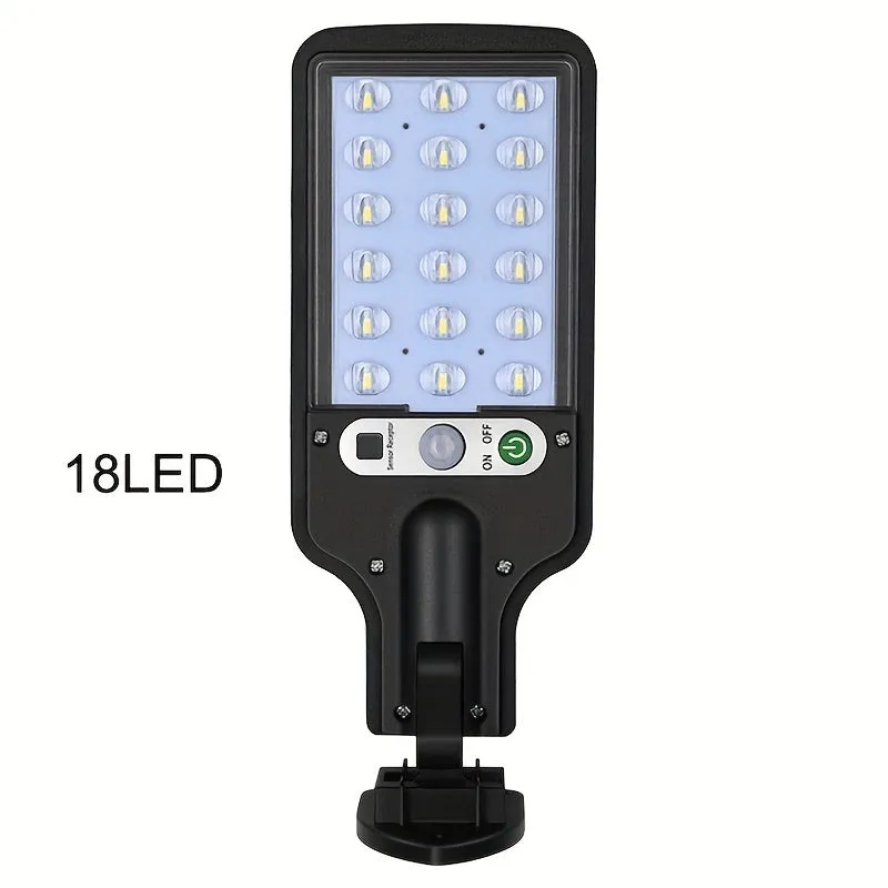 1pc Luce Solare Esterna LED COB SMD, 1200 Lumen, 3 Modalità Di Luce, Impermeabile IP67, Luce Solare Di Sicurezza Con Sensore Di 