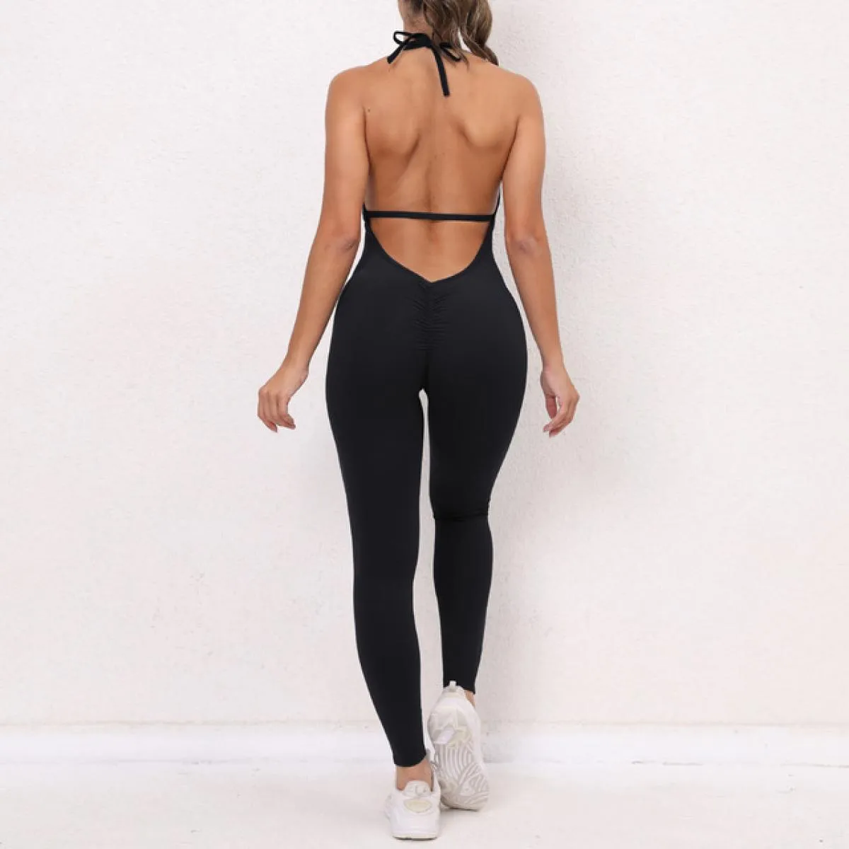 Abbigliamento da yoga Tuta da donna Tuta da allenamento per donna Tuta da yoga con lacci Sport Fitness