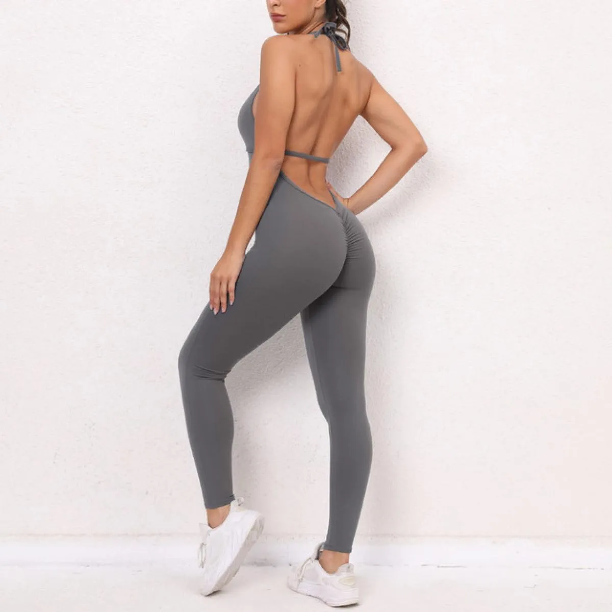 Abbigliamento da yoga Tuta da donna Tuta da allenamento per donna Tuta da yoga con lacci Sport Fitness
