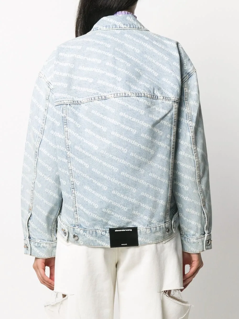   Alexander Wang  Giacca oversize monogram  