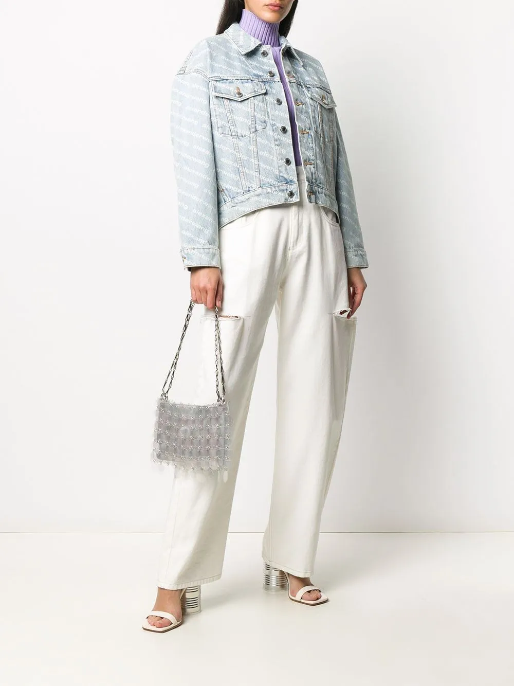   Alexander Wang  Giacca oversize monogram  