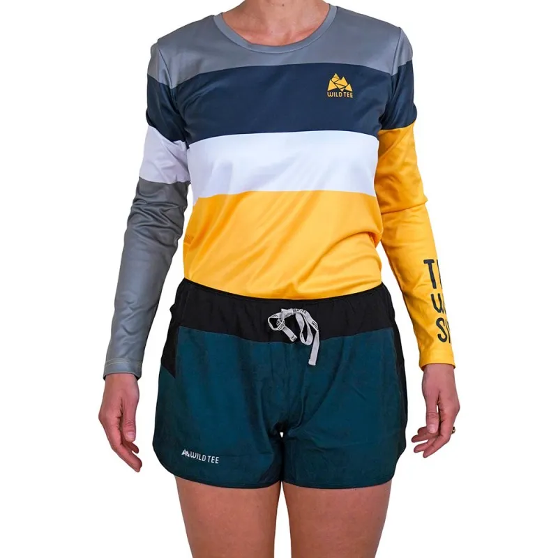 Antelope Pantaloncini Donna Camo Verde