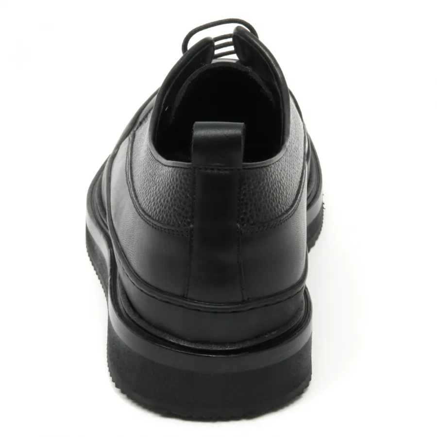 B8883 scarpa classica uomo SARTORI GOLD scarpe nero pelle shoe man