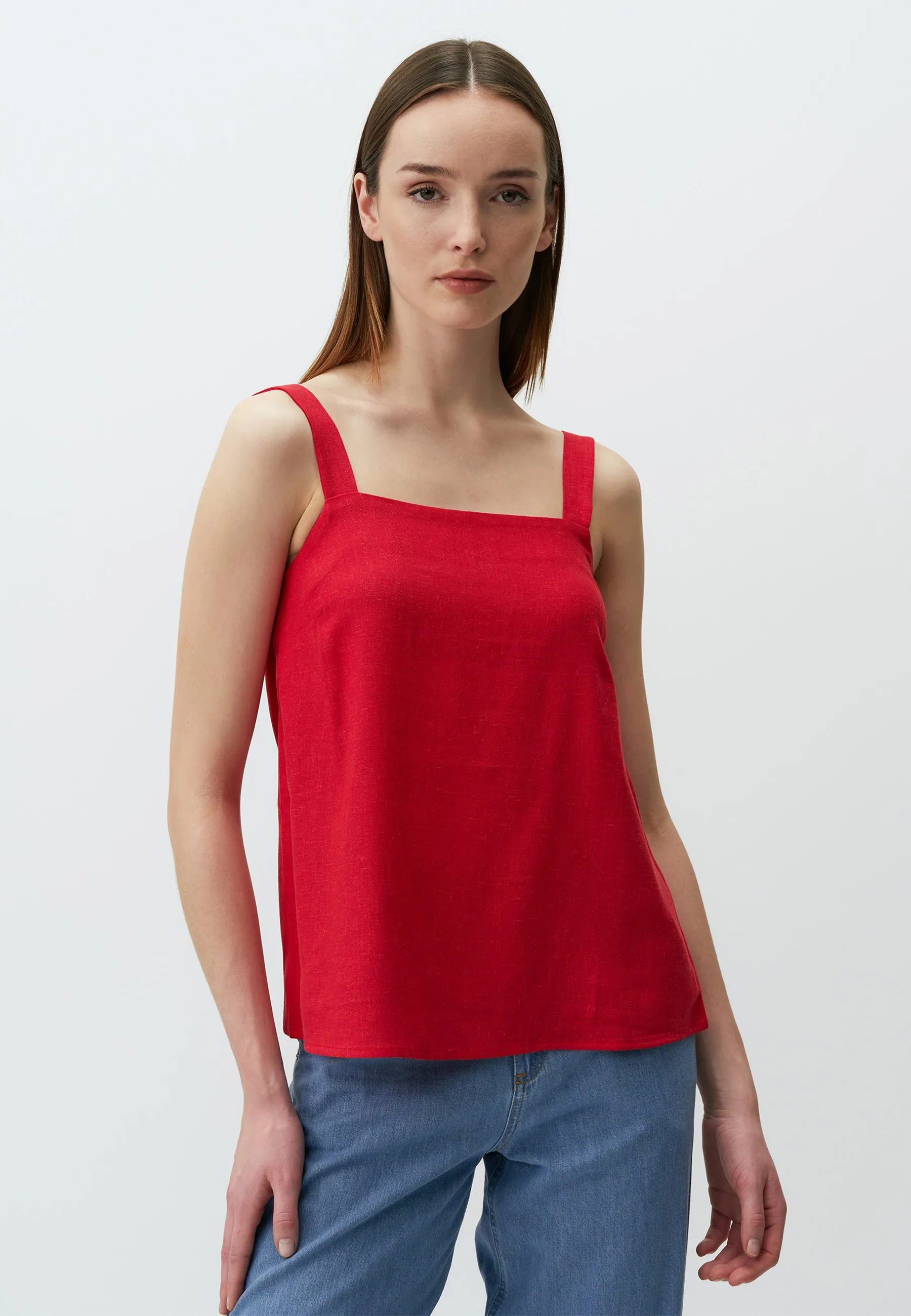 BASIC WITH STRAPS - Camicetta