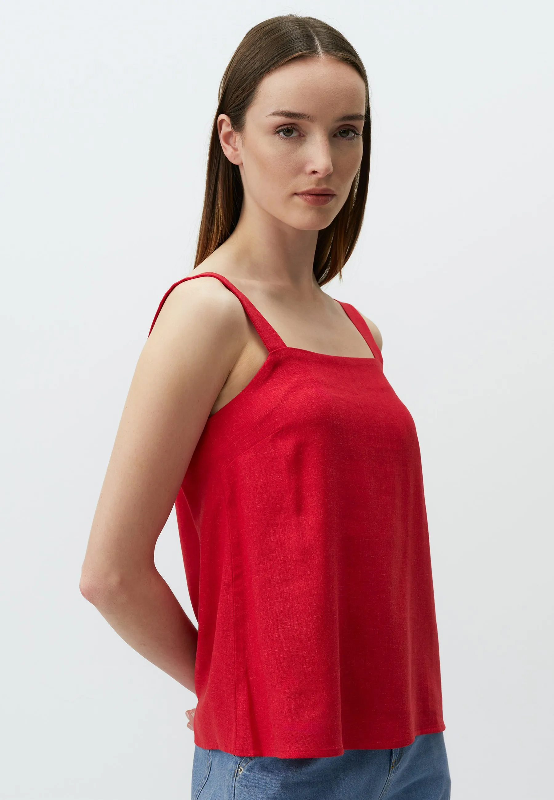 BASIC WITH STRAPS - Camicetta