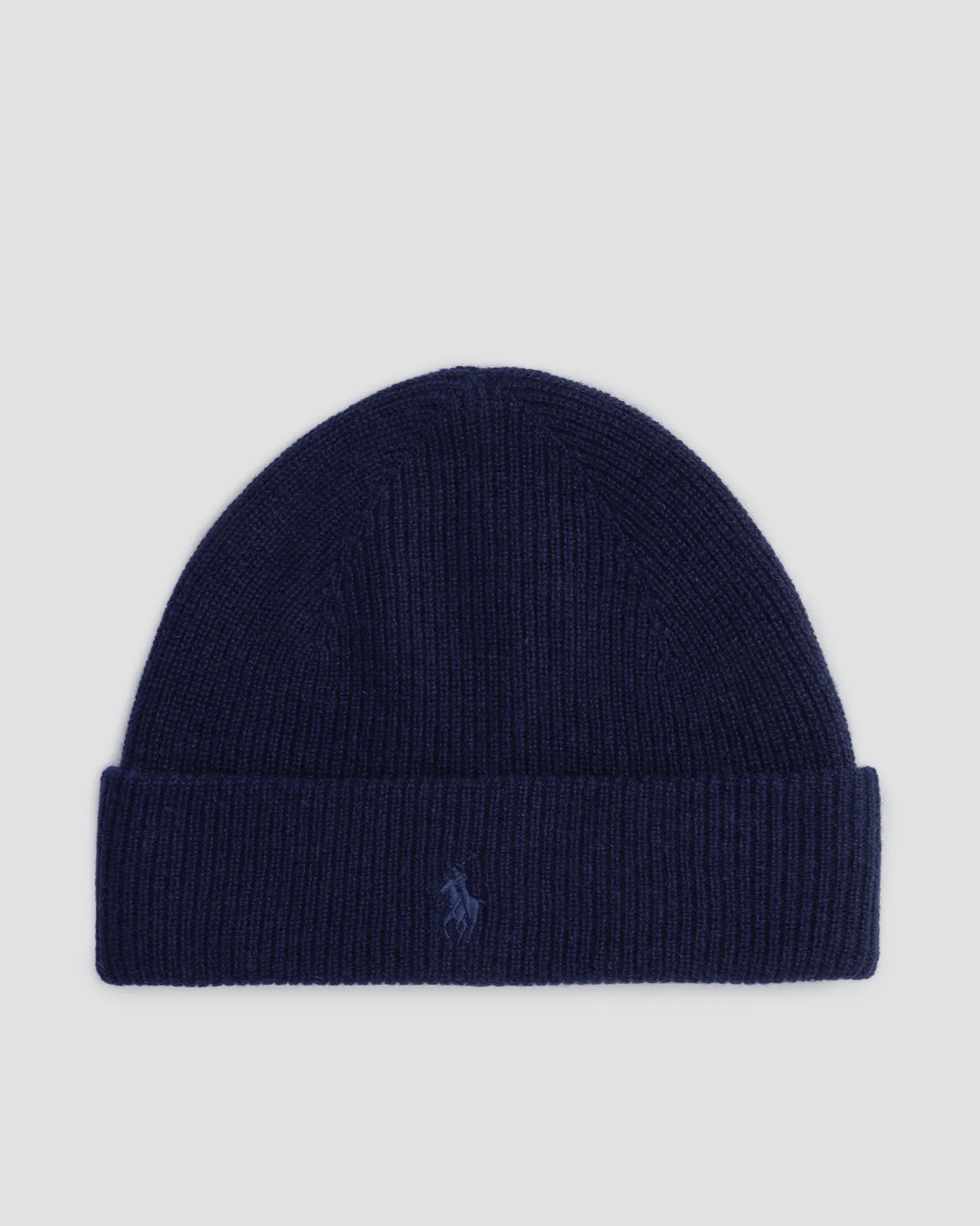Berretto blu scuro in cashmere da uomo Polo Ralph Lauren 710920660-400