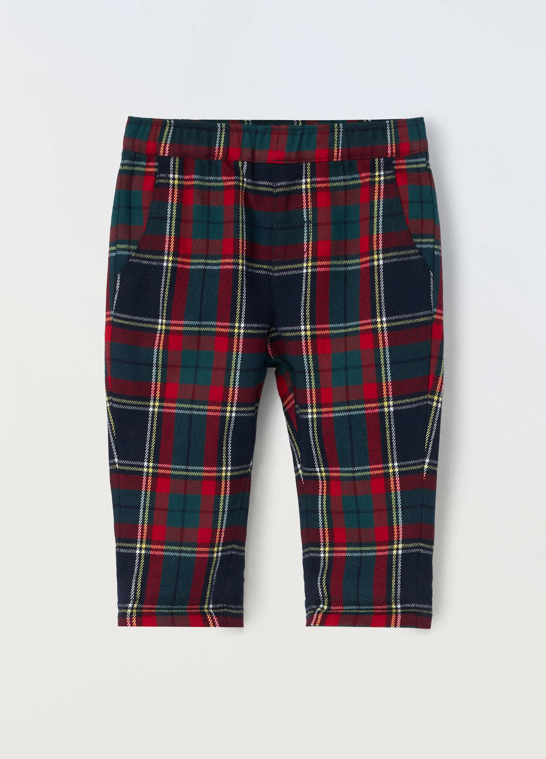 BLUKIDS  Pantaloni in misto viscosa neonato
