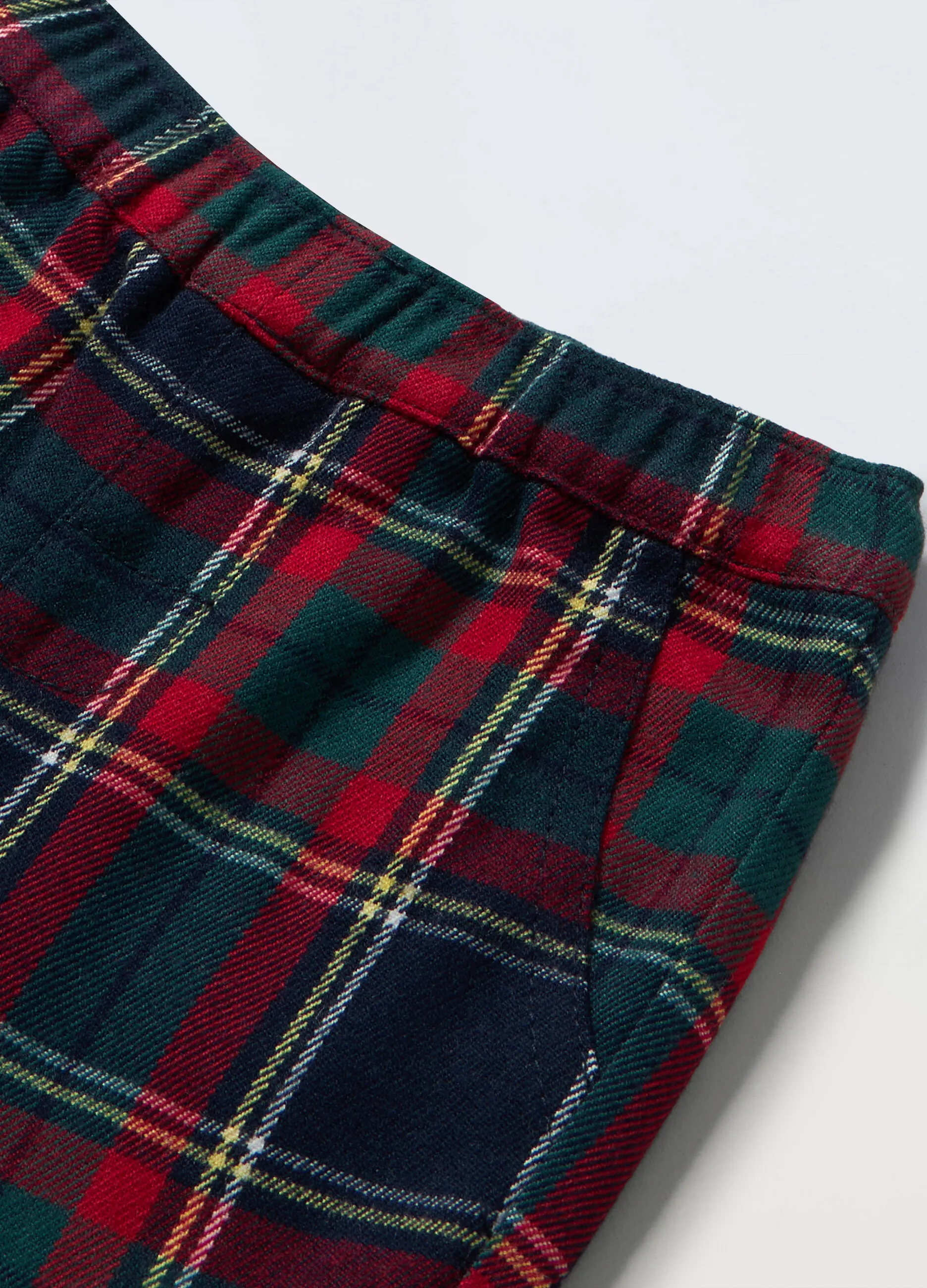 BLUKIDS  Pantaloni in misto viscosa neonato