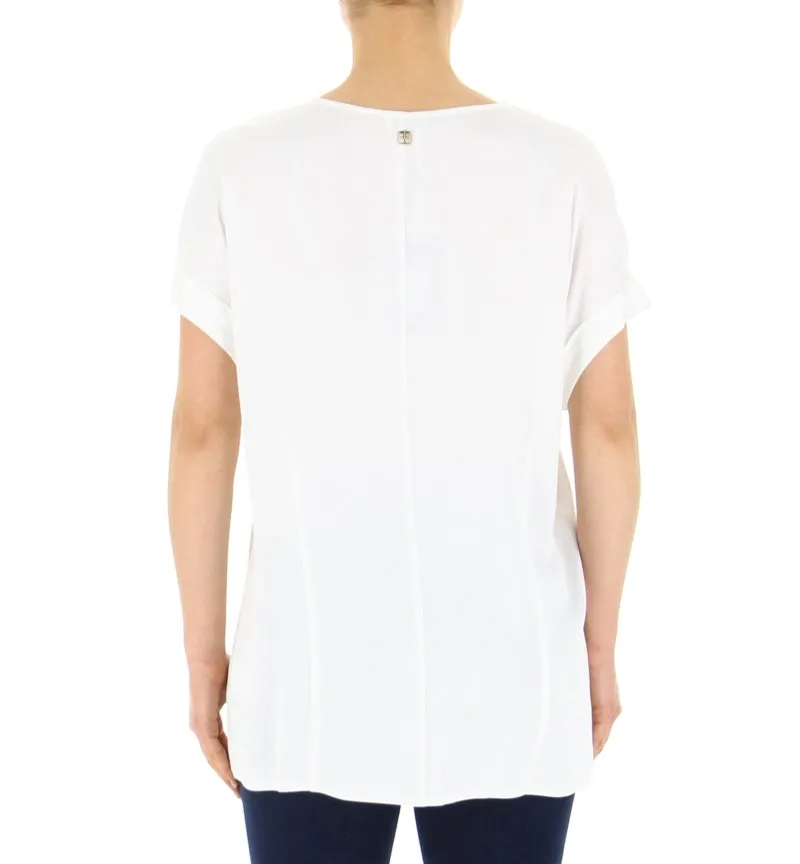 Blusa maniche corte