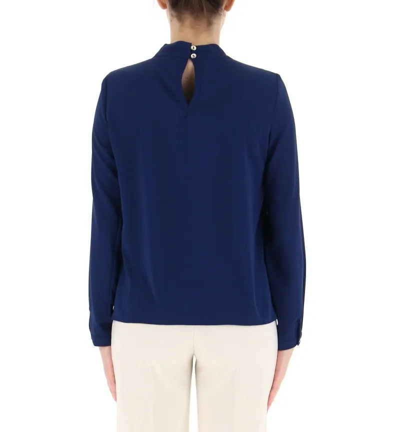 Blusa maniche lunghe