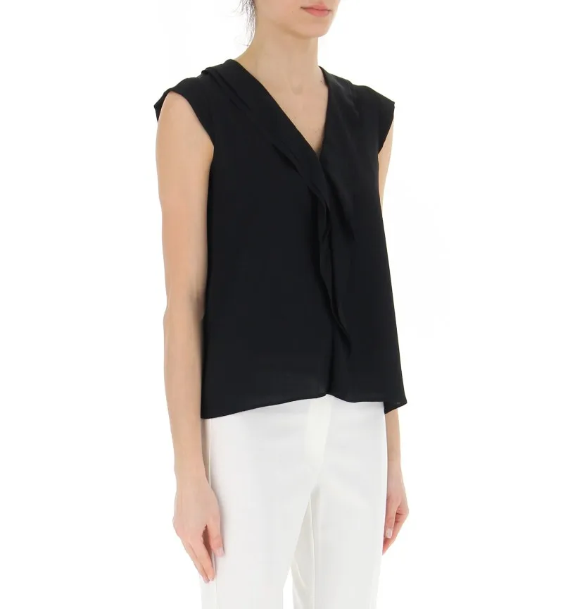 Blusa scollo V