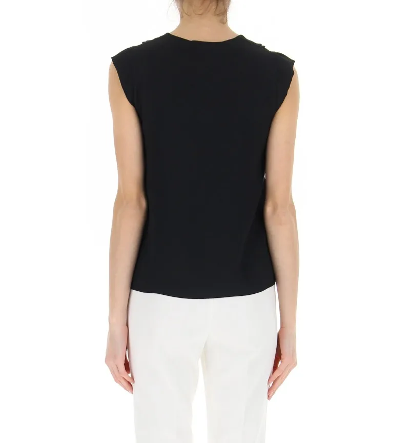 Blusa scollo V