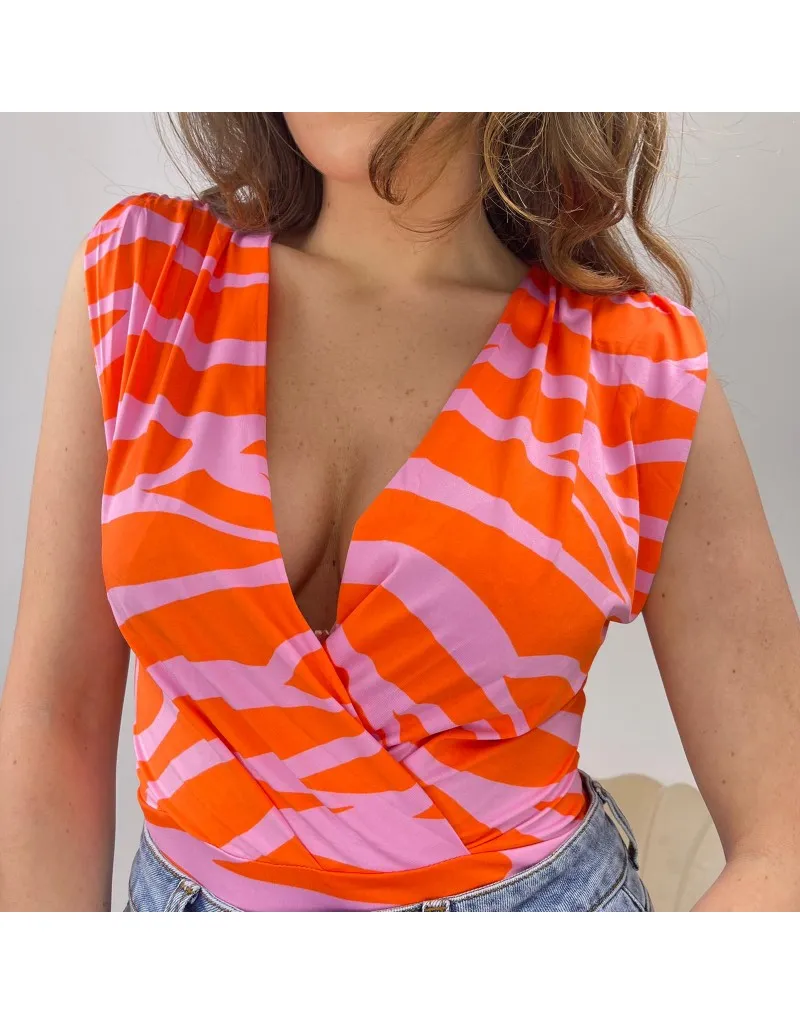 BODY INCROCIO ARANCIO