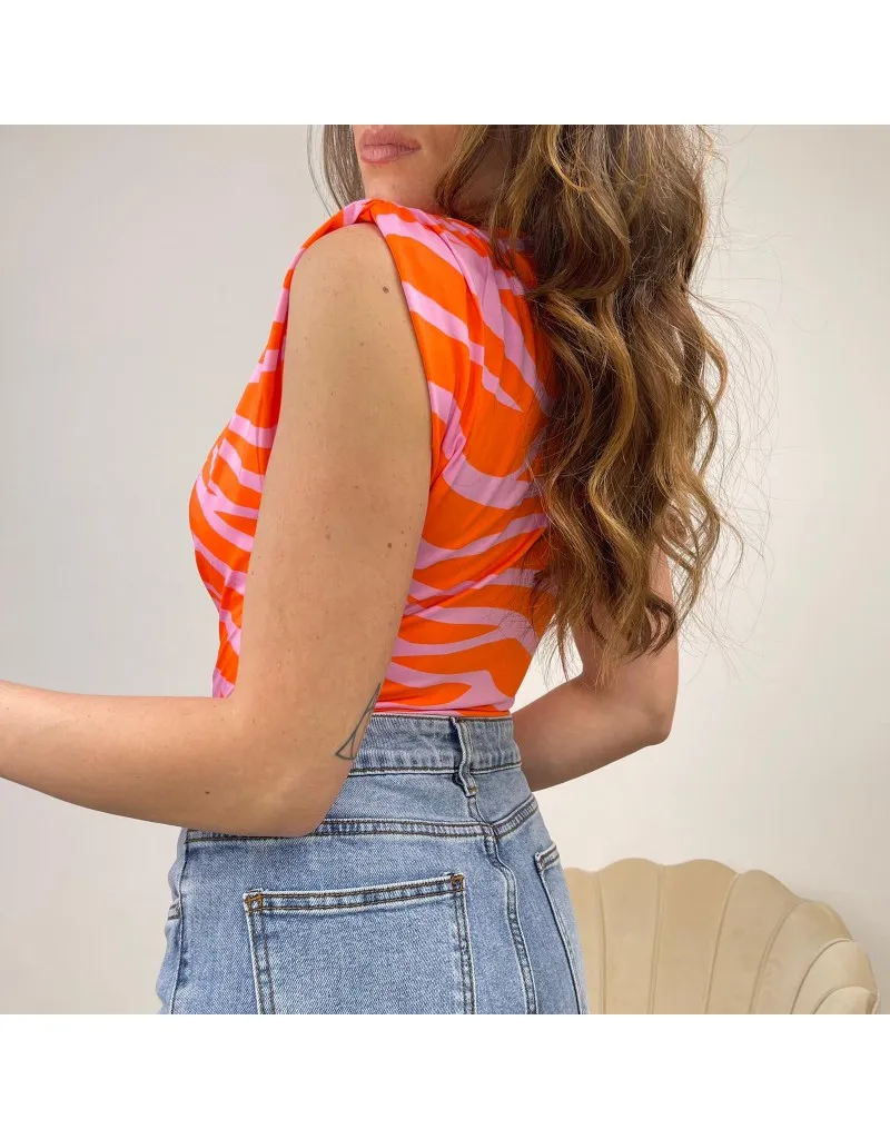 BODY INCROCIO ARANCIO