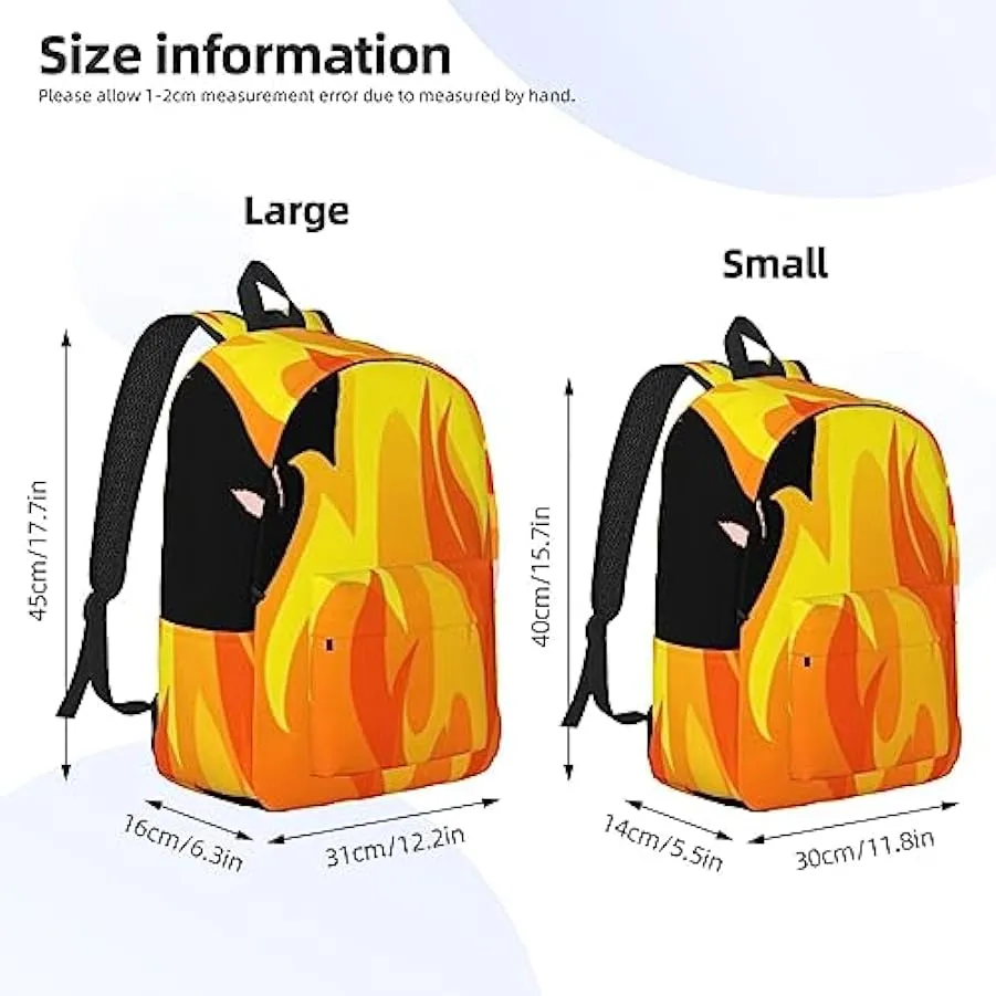 BONDIJ bonfire – Zaino unisex leggero in tela, per viaggi 216176142