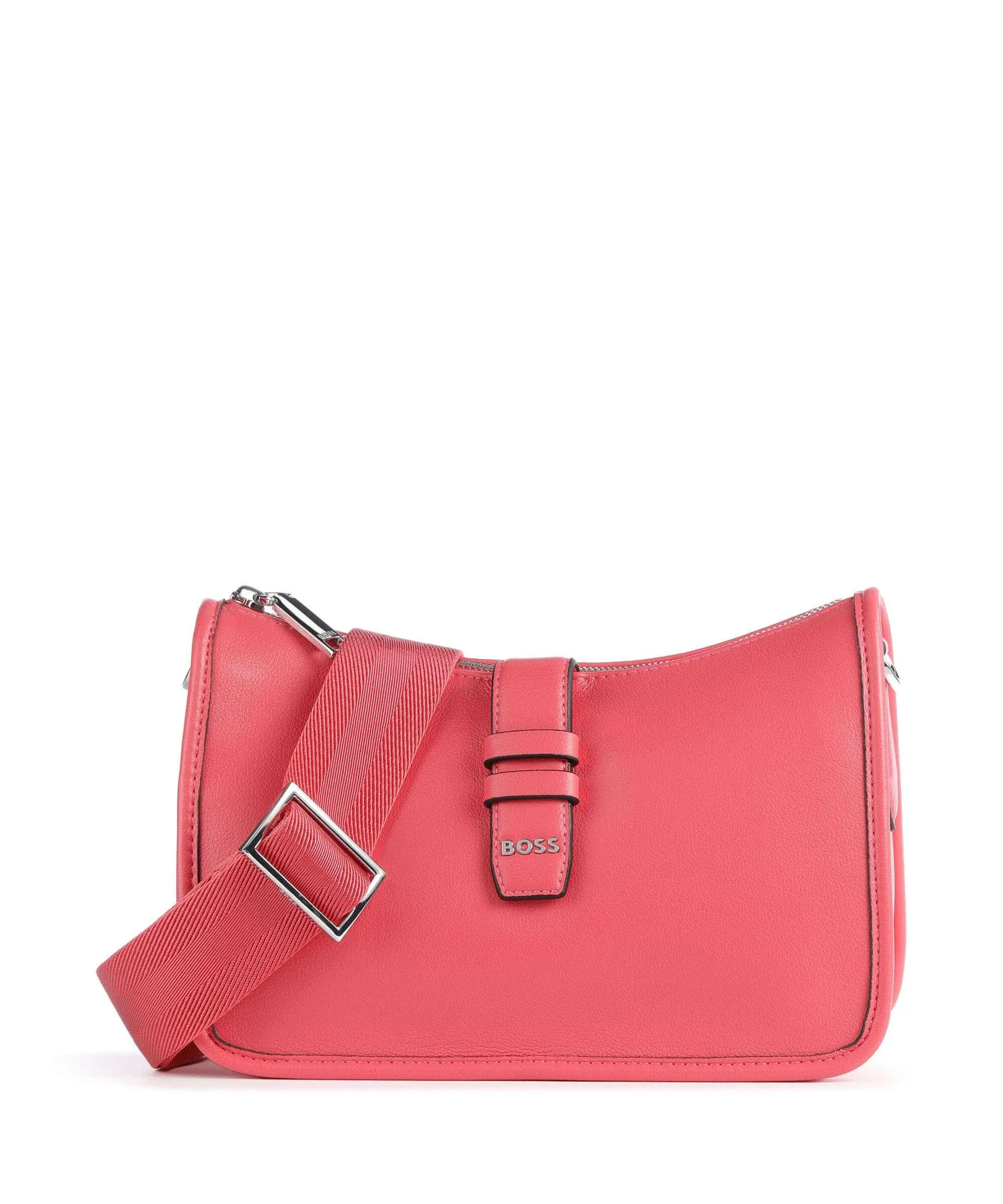  BOSS Maddie Borsa a tracolla pelle sintetica pink  