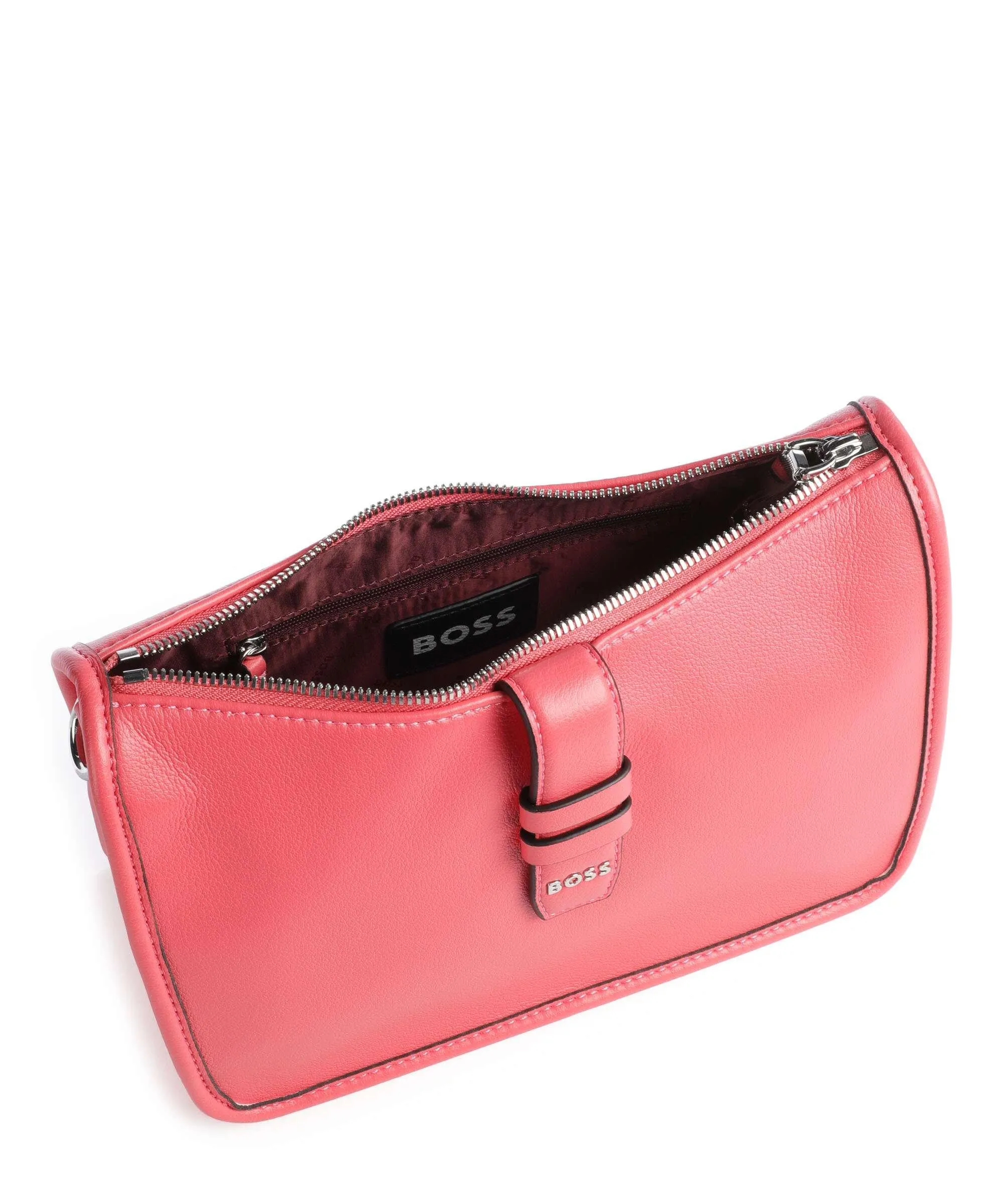  BOSS Maddie Borsa a tracolla pelle sintetica pink  