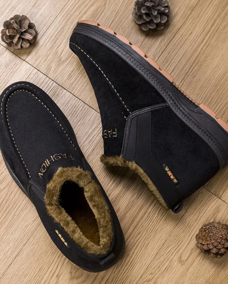 Botas Masculinas Uomini Stivali Da Neve Caldo Peluche Inverno Scarpe Vulcanizzate Comode Scarpe Da Ginnastica Casual Calde Botas