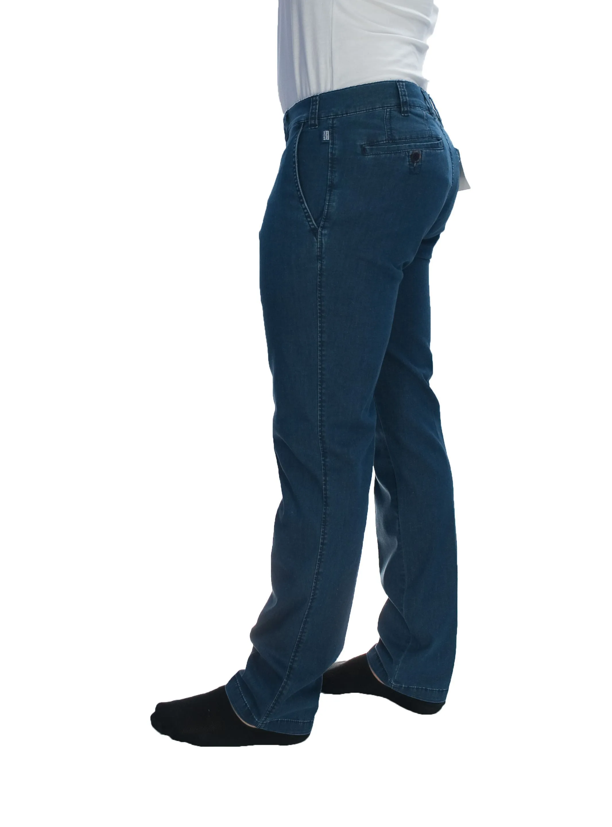 Brühl  Pantalone jeans estivo scuro     