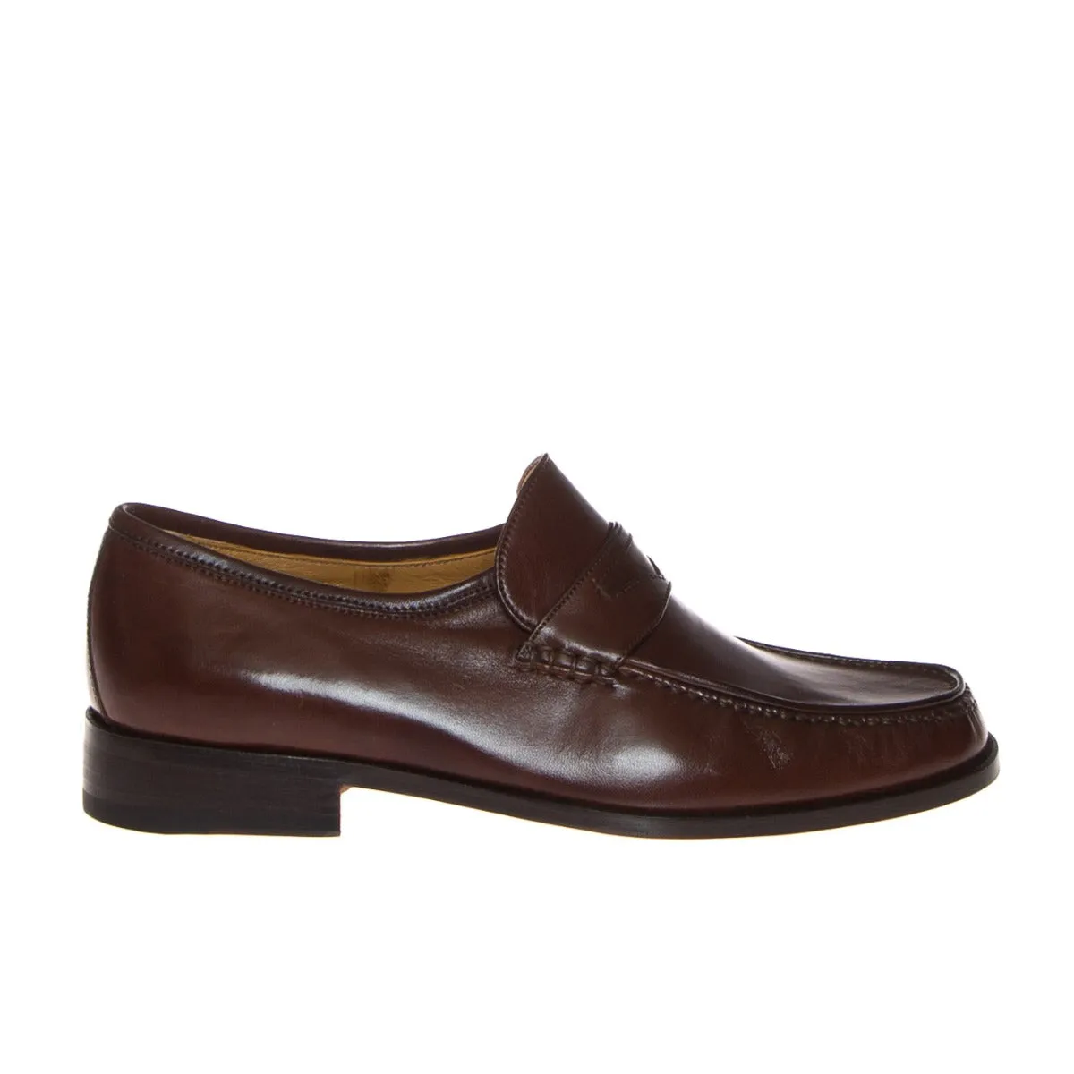 CALPIERRE 4603 MOCASSINO UOMO PELLE MARRONE  