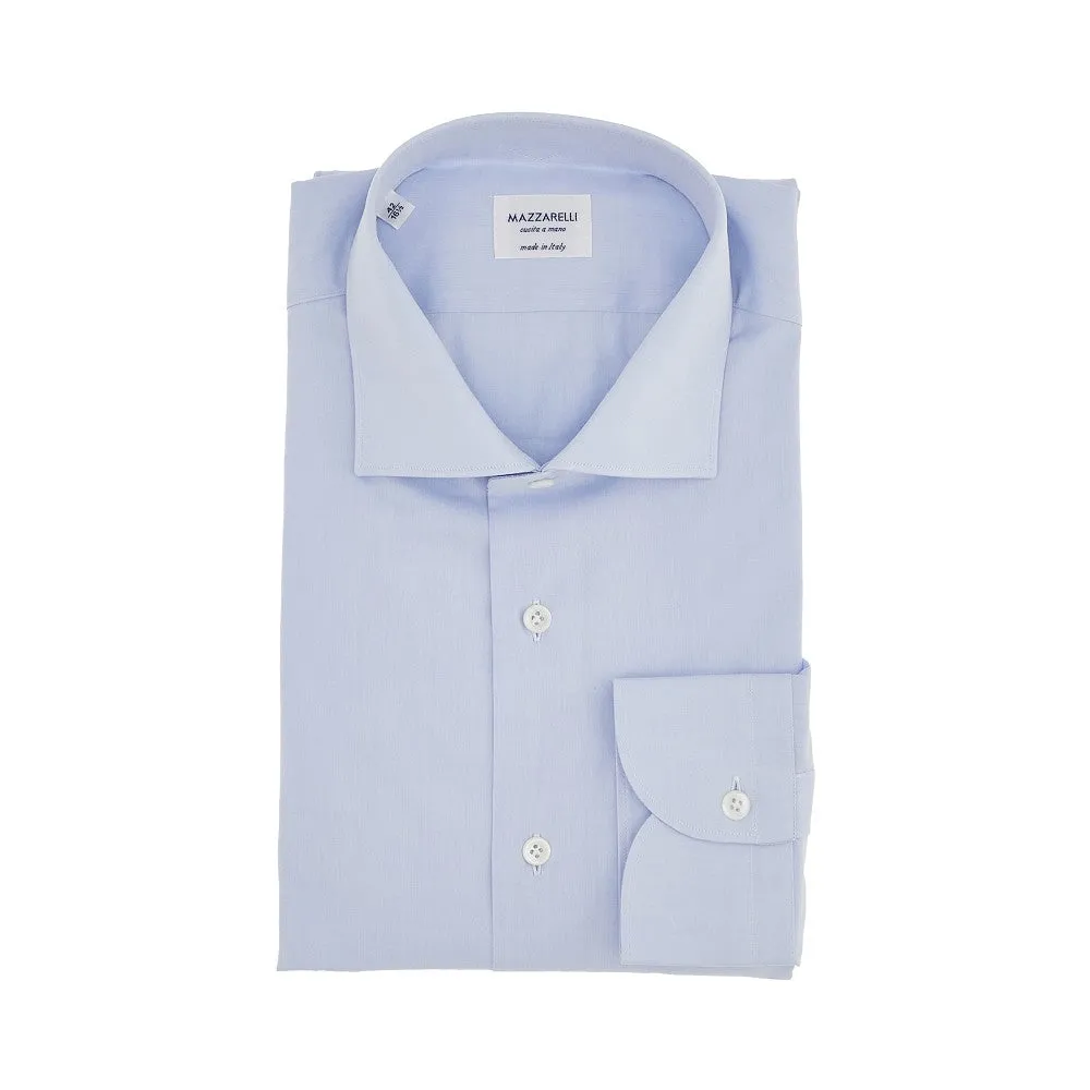 Camicia sartoriale in popeline