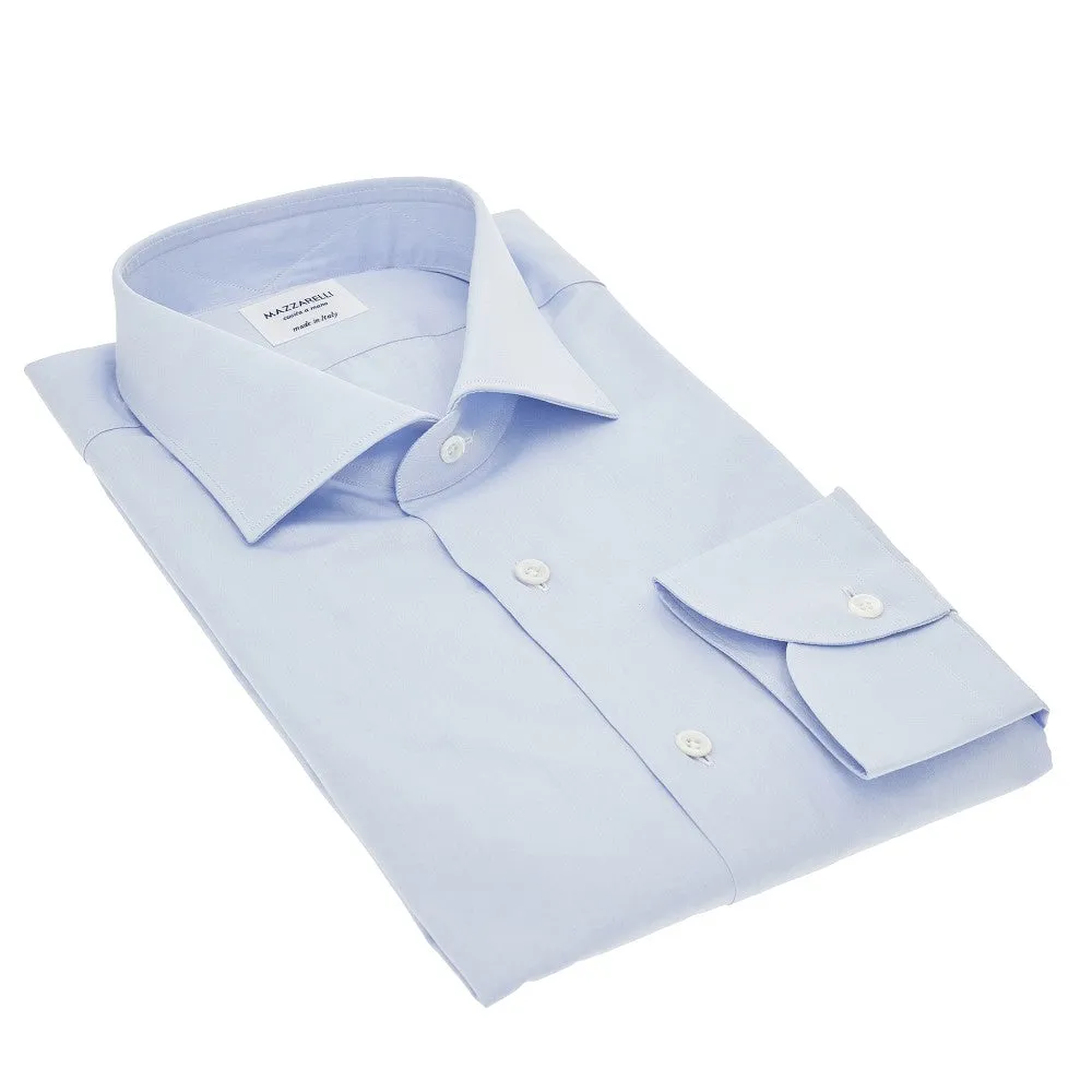 Camicia sartoriale in popeline