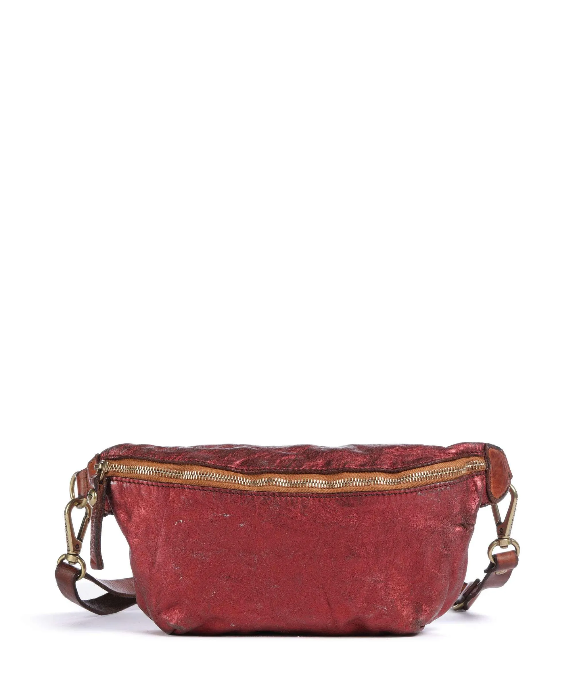  Campomaggi Marsupio pelle bovina rosso  