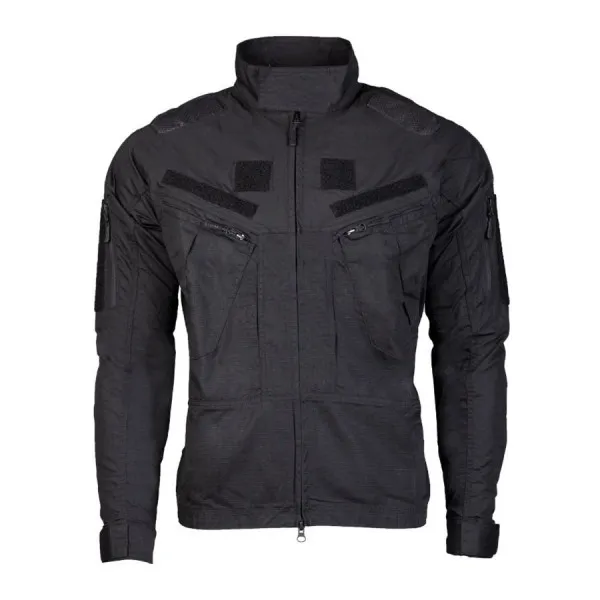 Casacche combat Chimera tinta unita Nero