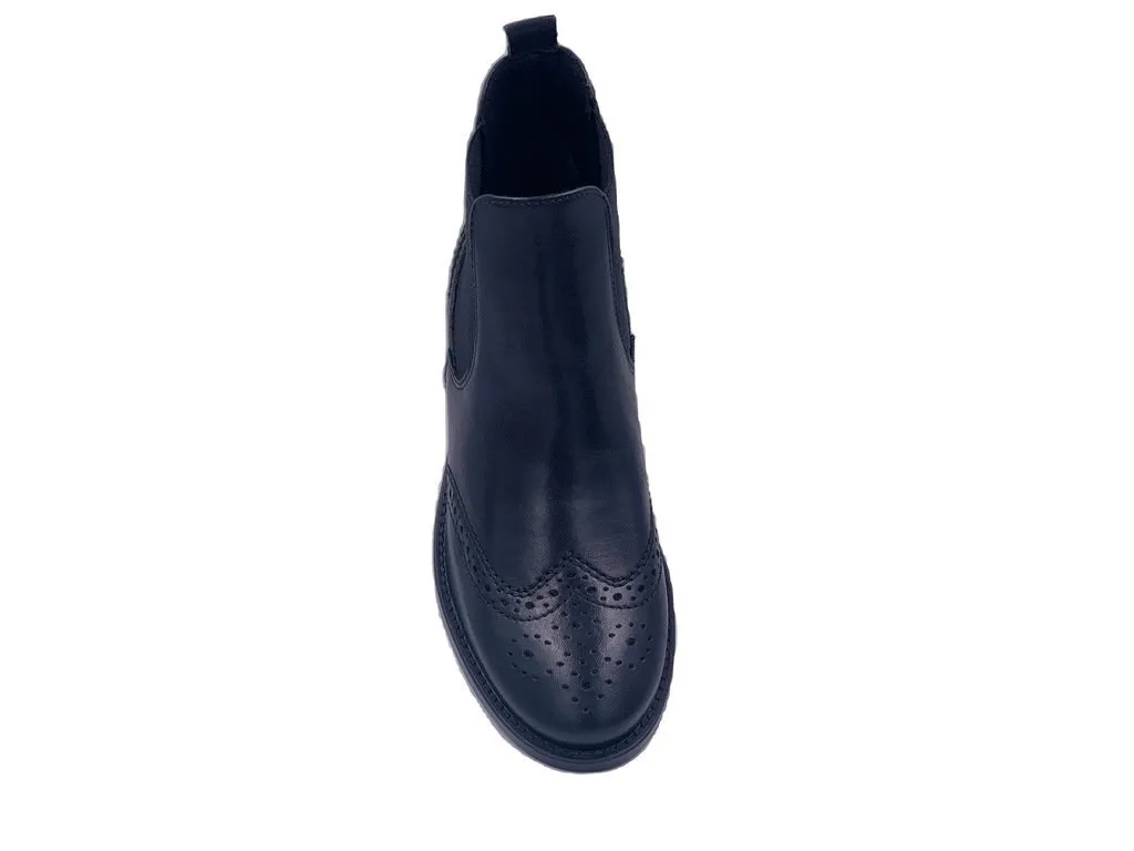 Cf tronchetto in pelle elasticizzato