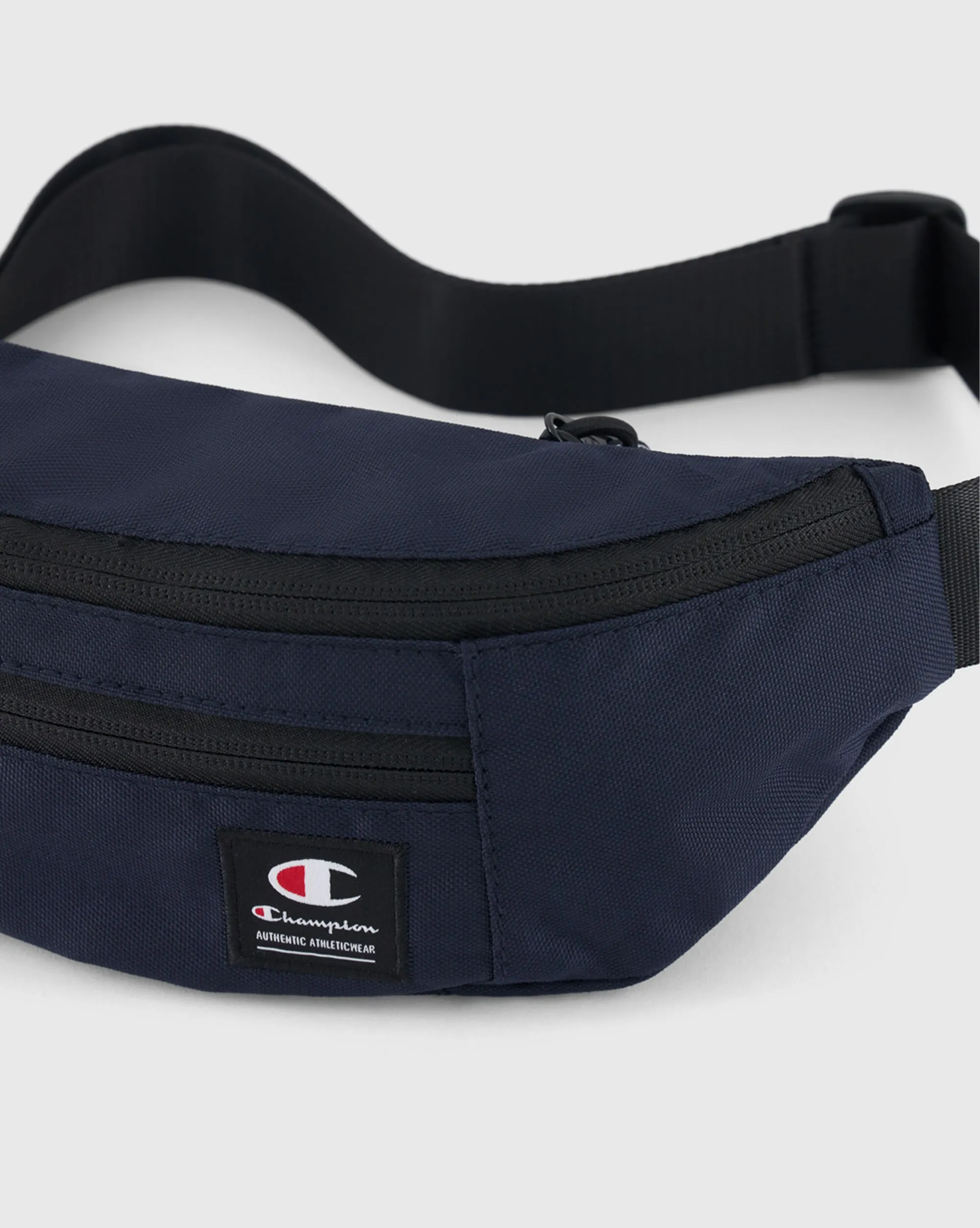 Champion Marsupio con Etichetta In Jacquard Blu Unisex