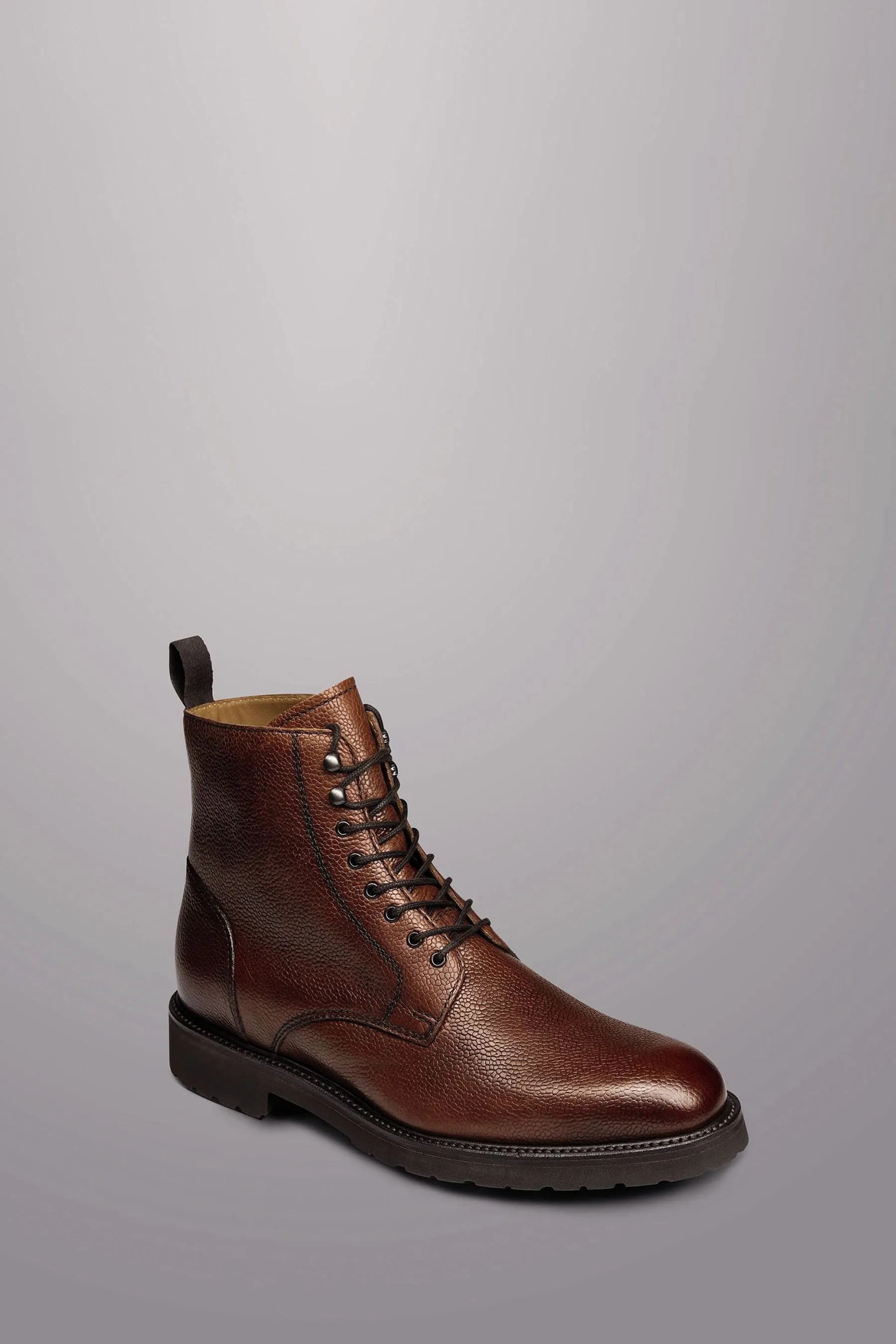 Charles Tyrwhitt - Stivali in pelle gonna Pizzo