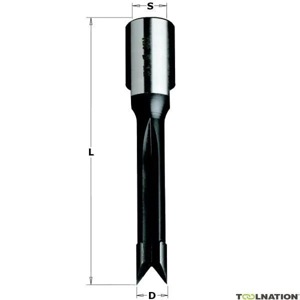CMT 163.120.11 Fresa per cassette di sicurezza 12 mm, gambo 12 x 1 mm