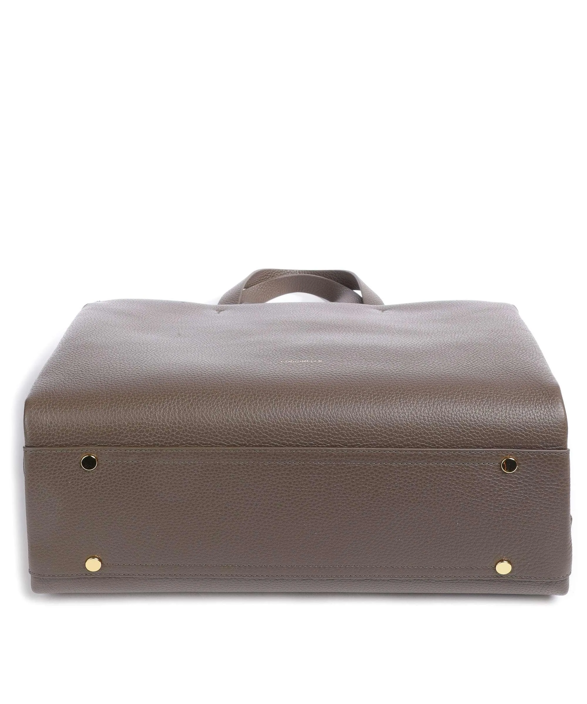 Coccinelle Boheme Borsa a mano pelle di vacchetta grana marrone  