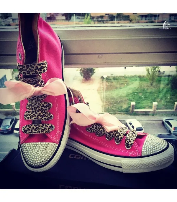 Converse All Star personalizzate - Modello Brillantini 11