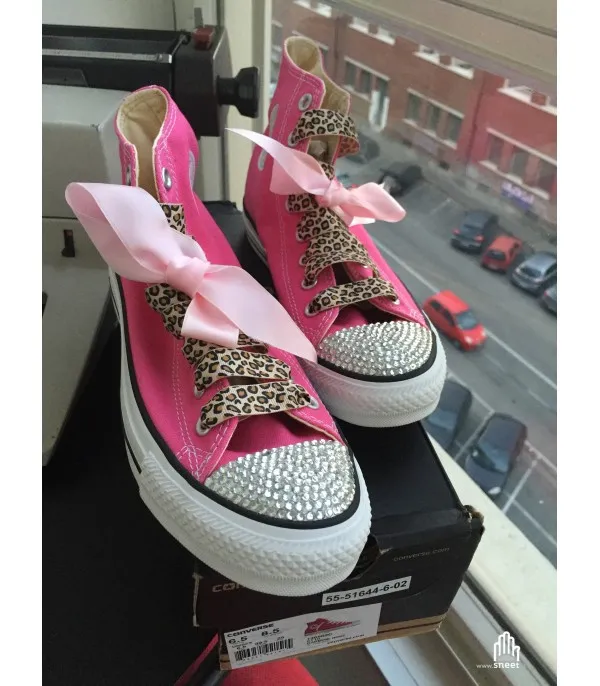 Converse All Star personalizzate - Modello Brillantini 11
