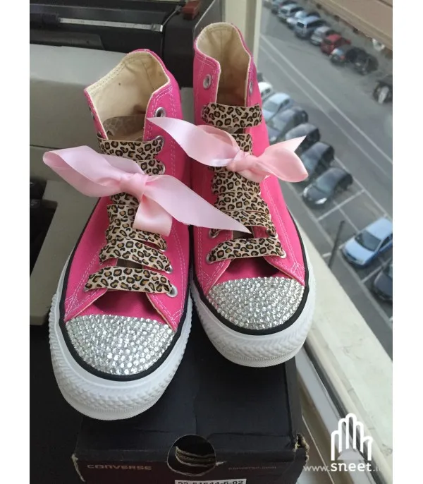 Converse All Star personalizzate - Modello Brillantini 11