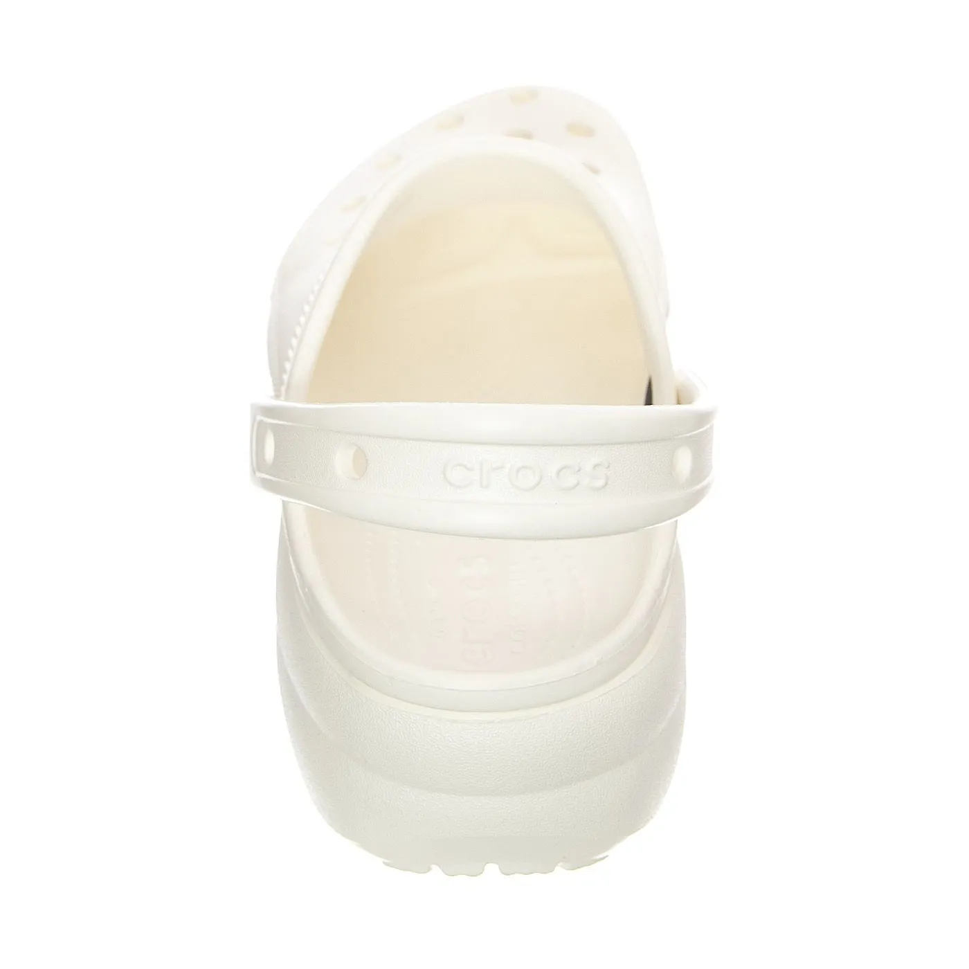 CROCS Classic Platform Clog W White - Sandali Donna Bianchi    