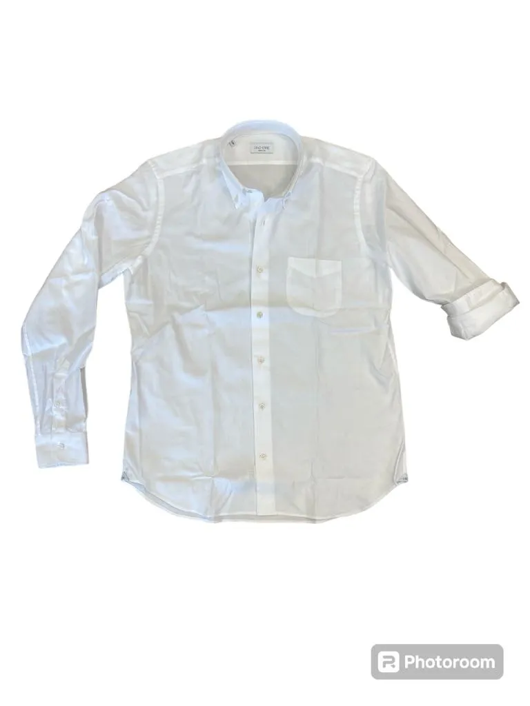 DINO ERRE camicia uomo button down con taschino 008M