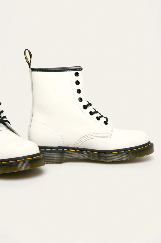 Dr. Martens stivali da motociclista in pelle