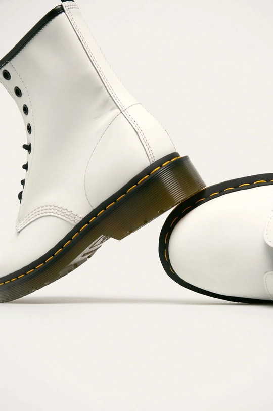 Dr. Martens stivali da motociclista in pelle