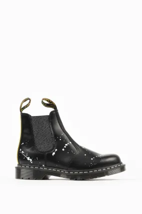 DR MARTENS X NEIGHBORHOOD 2976 CHELSEA BOOT BLACK WHITE