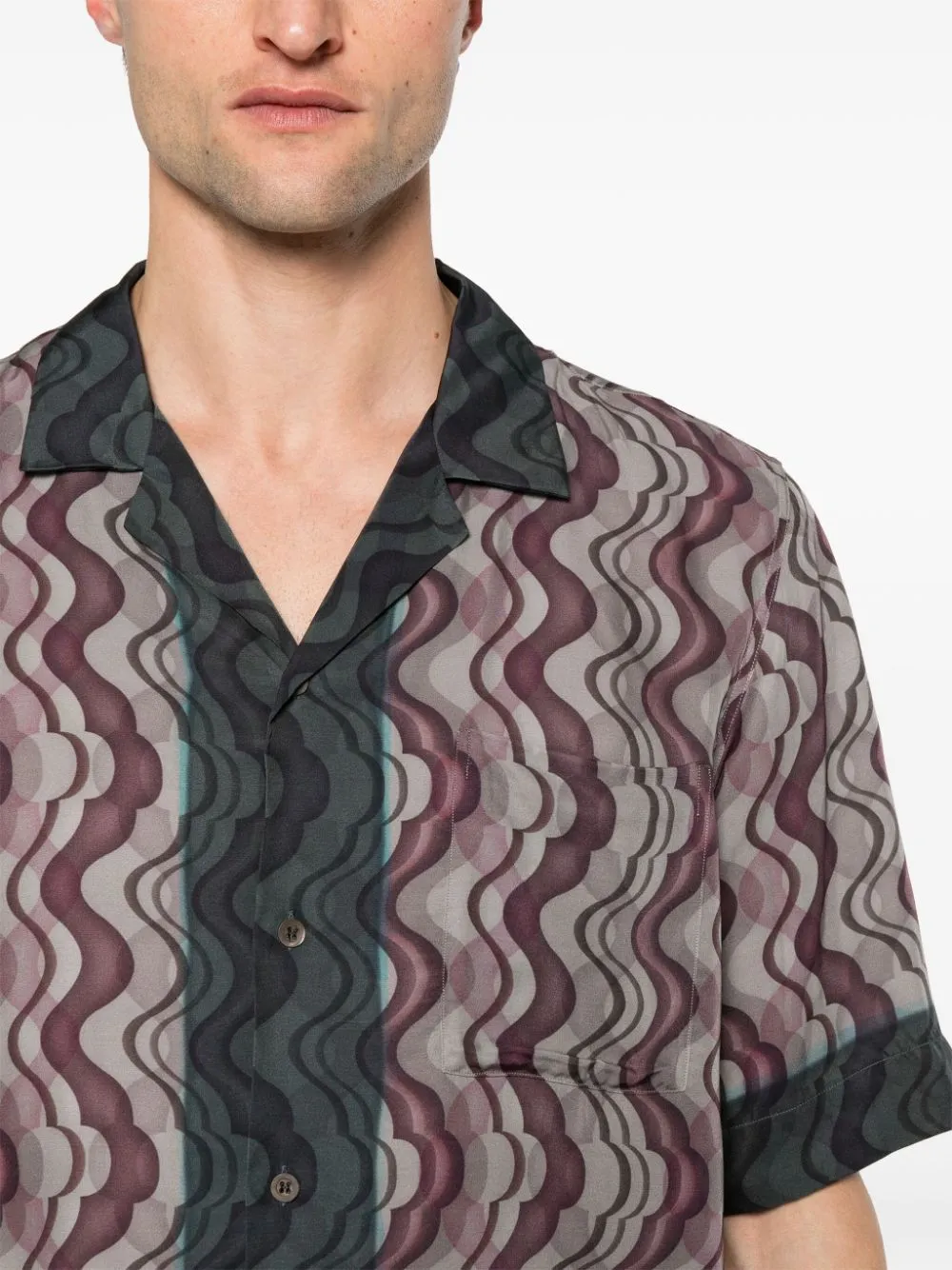 DRIES VAN NOTEN CAMICIA CON STAMPA