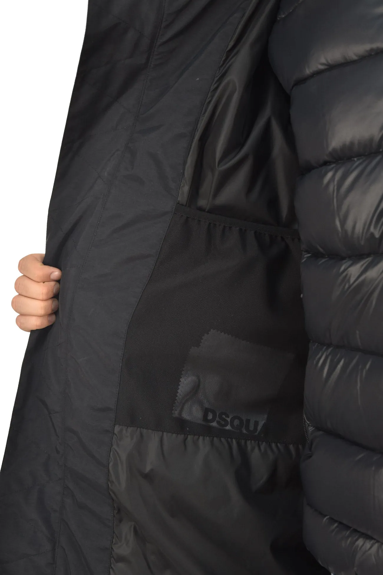 Dsquared2 Giubbotto Parka Nero Uomo Mod. S71AA0287 S48272 900