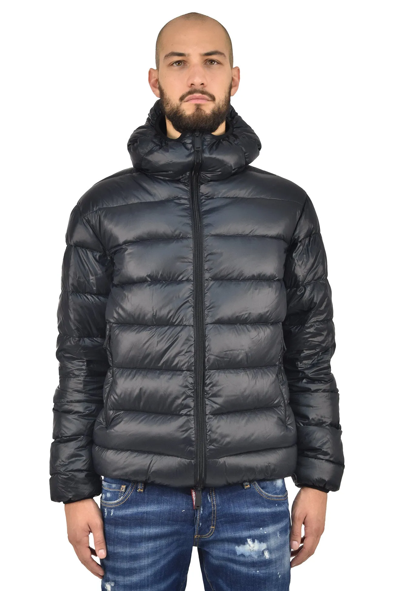 Dsquared2 Giubbotto Parka Nero Uomo Mod. S71AA0287 S48272 900