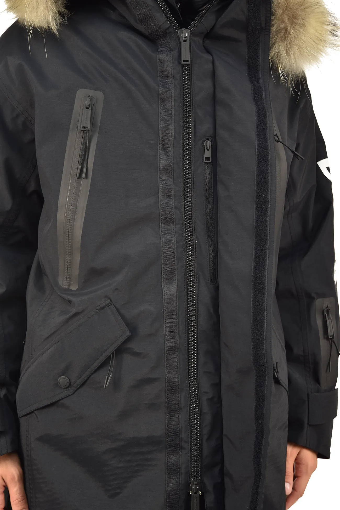 Dsquared2 Giubbotto Parka Nero Uomo Mod. S71AA0287 S48272 900