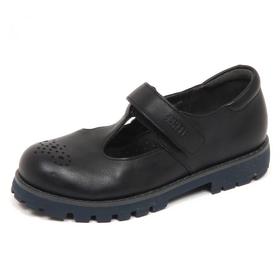 E1350 (without box) scarpa bimba nero CAMPER scarpe shoe kid girl