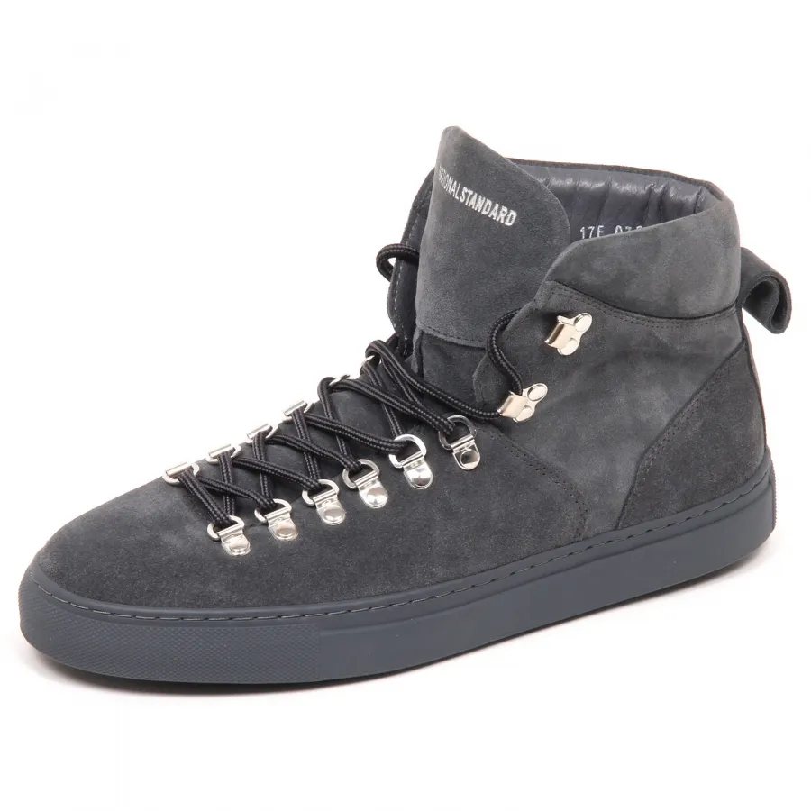 E4694 sneaker uomo grey NATIONAL STANDARD scarpe suede shoe man