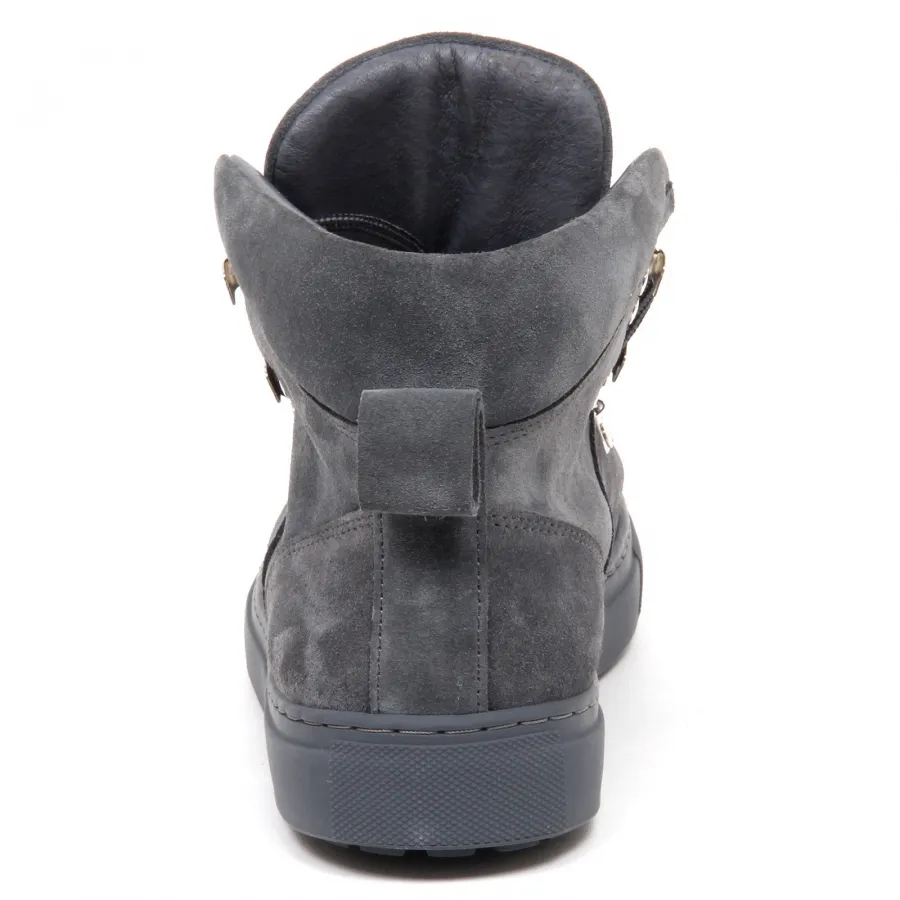 E4694 sneaker uomo grey NATIONAL STANDARD scarpe suede shoe man