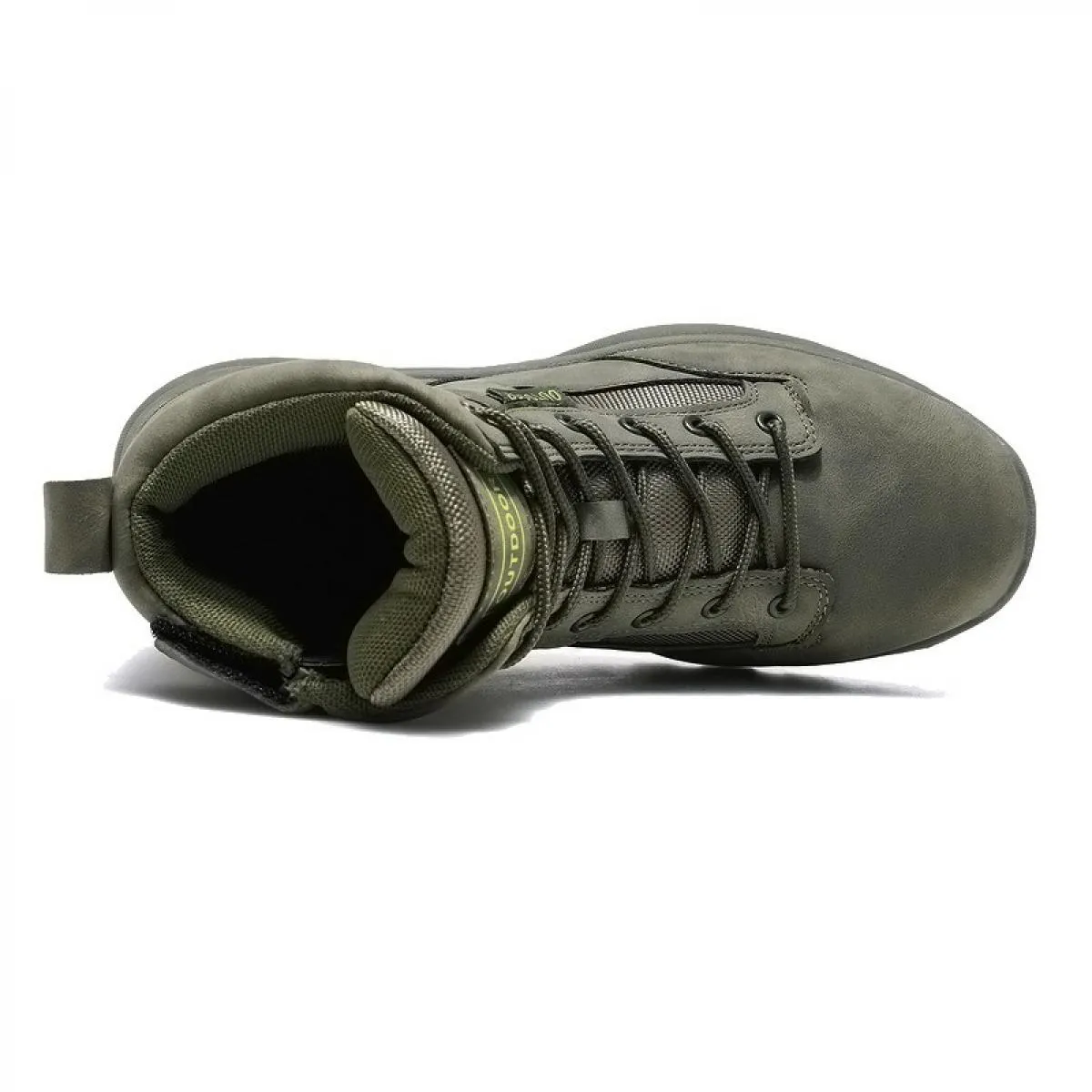 Emosewa Marca 39~47 Stivali da uomo Stivali tattici da uomo Stivali da trekking alti Stivali militari impermeabili con lacci spe