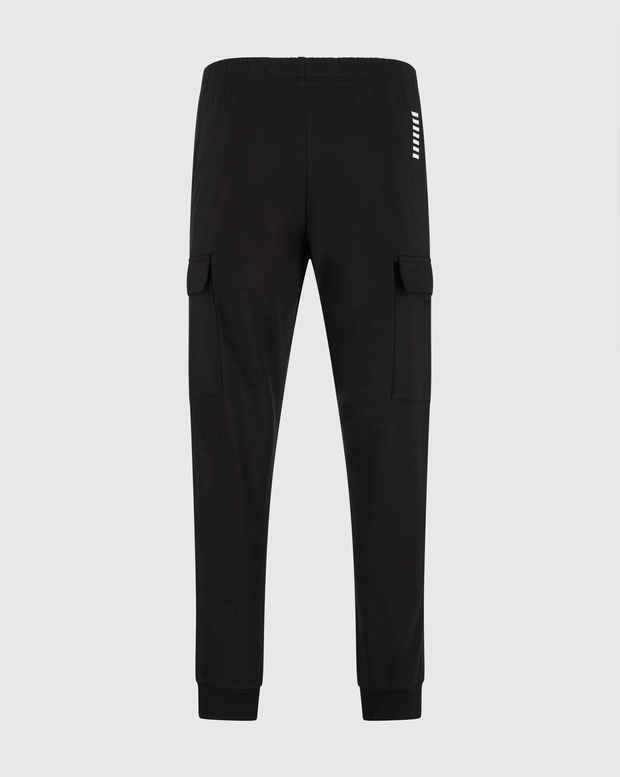 Emporio Armani EA7 Pantaloni Cargo Con Polsino Nero Uomo